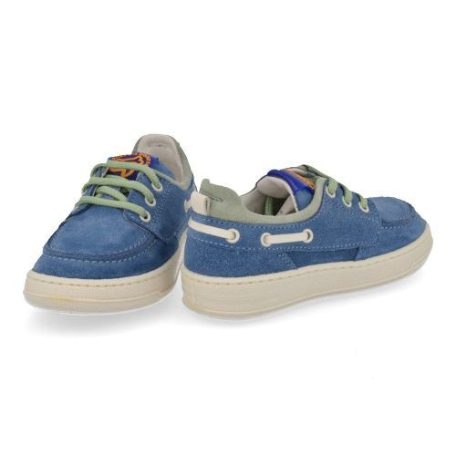 Stones and bones sneakers blauw Jongens (blauwe sneaker - haiti 5342) - Junior Steps