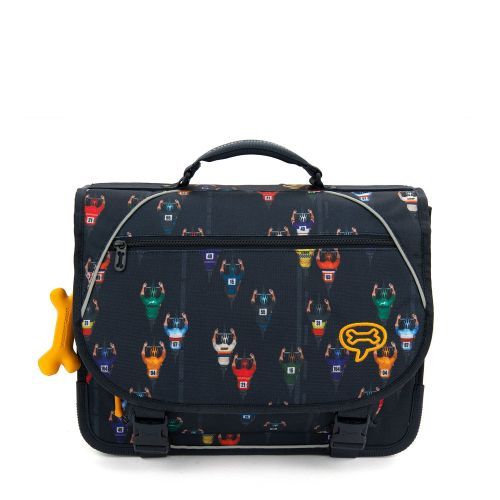 Stones and bones Schultasche Blau Jungen (lily 23029) - Junior Steps