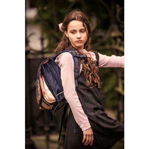 Stones and bones School bag Blue Girls (Lotus 20923) - Junior Steps
