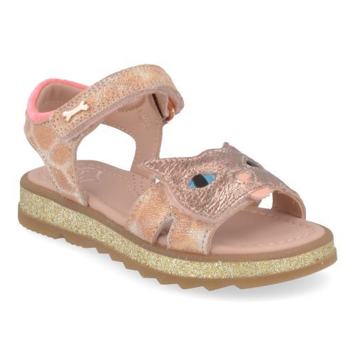 Stones and bones sandalen roze Meisjes ( - cates sandaal met poescates) - Junior Steps