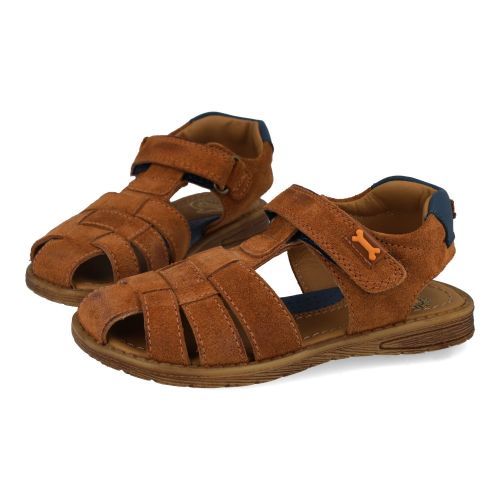 Stones and bones Sandals cognac Boys (3918 Dello) - Junior Steps
