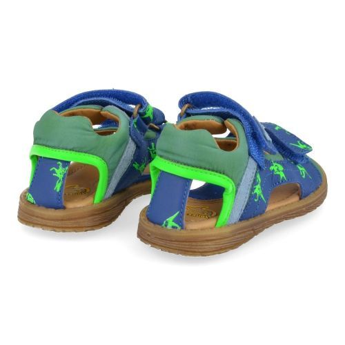 Stones and bones sandalen blauw Jongens ( - dito blauw sandaaltje met dinoprintdito 5196) - Junior Steps