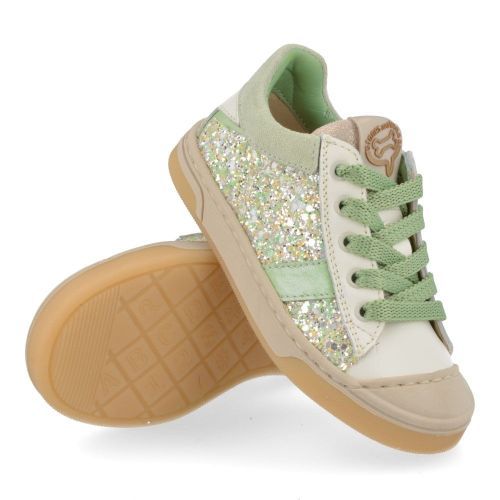 Stones and bones sneakers ecru Meisjes ( - Dorey ecru sneaker met rubberen top5338 Dorey) - Junior Steps