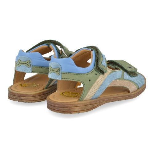 Stones and bones sandalen groen Jongens ( - durit groen blauwe sandaaldurit 5195) - Junior Steps
