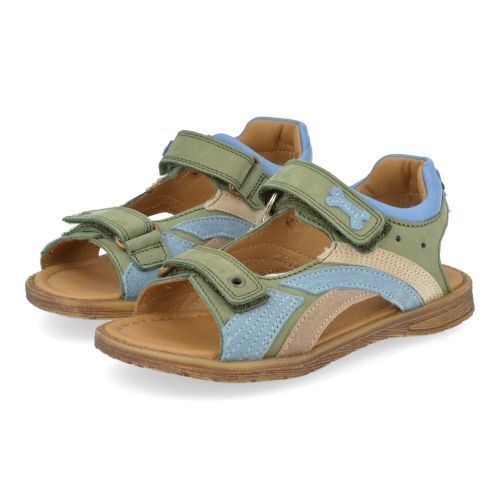 Stones and bones sandalen groen Jongens ( - durit groen blauwe sandaaldurit 5195) - Junior Steps