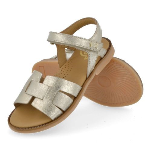 Stones and bones sandalen GOUD Meisjes (gouden sandaal - mayda 5369) - Junior Steps