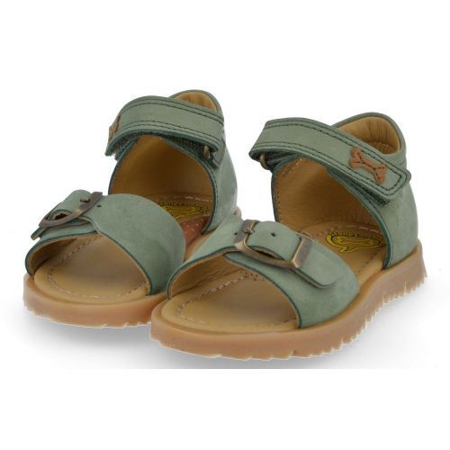 Stones and bones sandalen kaki Jongens (kakigroen sandaaltje  - luck 5468) - Junior Steps