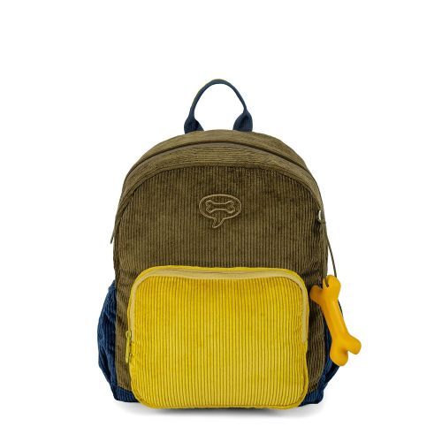 Stones and bones Preschool Backpacks Khaki  (Ash 11403) - Junior Steps