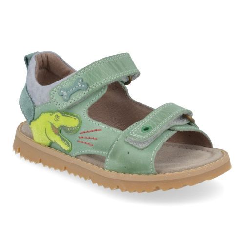 Stones and bones sandalen groen Jongens ( - lanot groene sandaal met dinolanot 5226) - Junior Steps