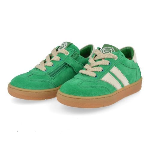 Stones and bones sneakers groen Jongens ( - Lemmi groene sneaker 5316 Lemmi) - Junior Steps