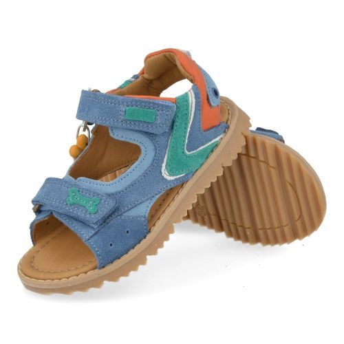 Stones and bones sandalen jeans bl Jongens ( - liunt jeans blauw sandaalliunt 5221) - Junior Steps
