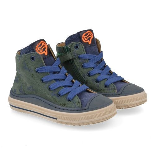 Stones and bones Sneakers Green Boys (loggy) - Junior Steps