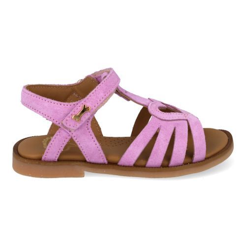 stones and bones sandalen lila