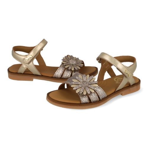 Stones and bones sandalen GOUD Meisjes (Malou gouden sandaal - 5189 MALOU) - Junior Steps