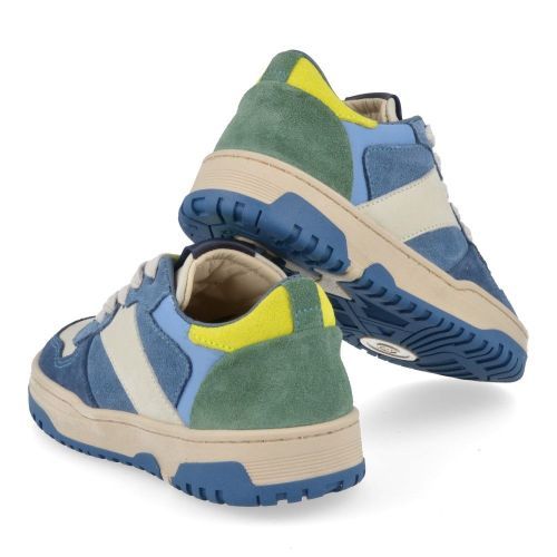 Stones and bones sneakers blauw Jongens ( - memor blauwe sneakermemor 5190) - Junior Steps