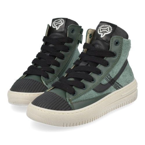 Stones and bones Sneakers Green Boys (mistra) - Junior Steps