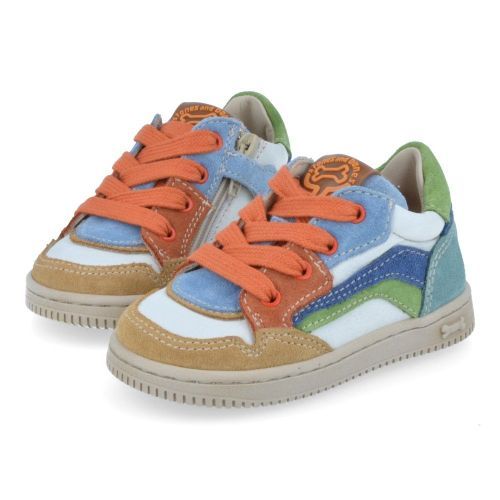 Stones and bones sneakers beige Jongens (multikleur sneakertje - need 5331) - Junior Steps