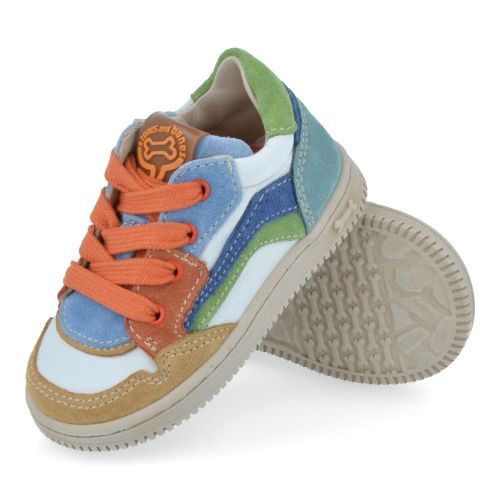 Stones and bones sneakers beige Jongens (multikleur sneakertje - need 5331) - Junior Steps