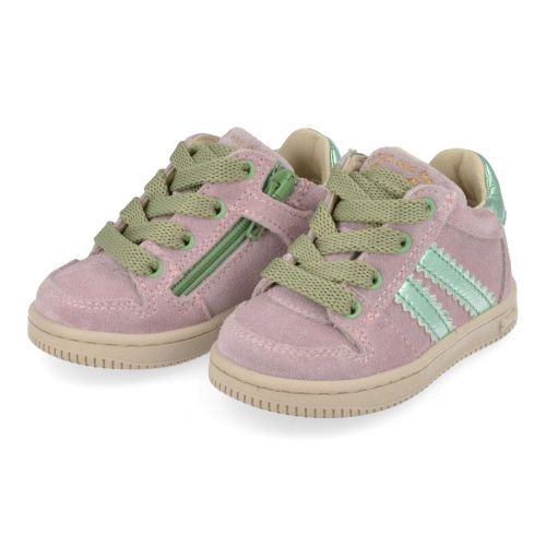 Stones and bones sneakers lila Meisjes ( - Naif lila groen sneakertje 5318 Naif) - Junior Steps