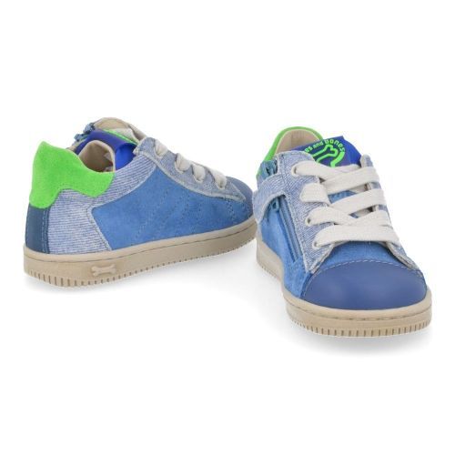 Stones and bones sneakers blauw Jongens (naxi blauw sneakertje met beschermde top - naxi 5461) - Junior Steps