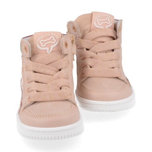 Stones and bones sneakers roze Meisjes ( - neal roze basketjeneal) - Junior Steps