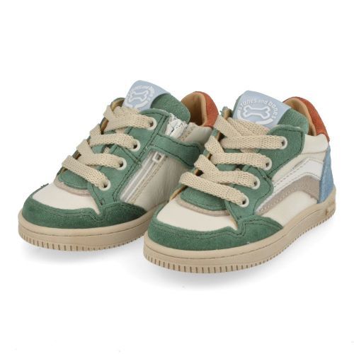 Stones and bones sneakers kaki Jongens ( - Need kaki sneakertje Need 5331) - Junior Steps