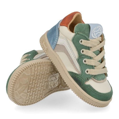 Stones and bones sneakers kaki Jongens ( - Need kaki sneakertje Need 5331) - Junior Steps