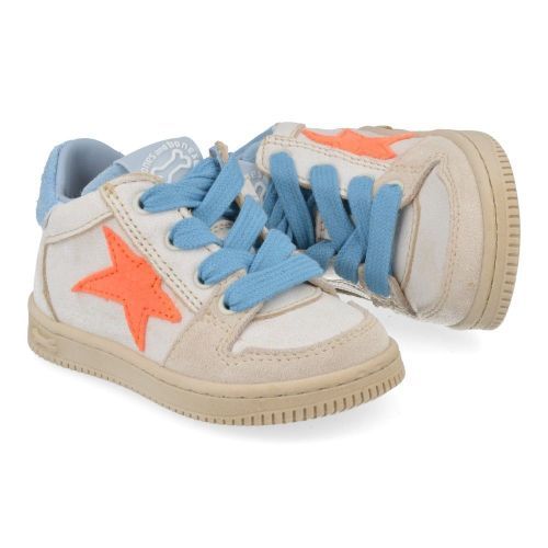 Stones and bones Sneakers ecru Jungen (ning 5343) - Junior Steps