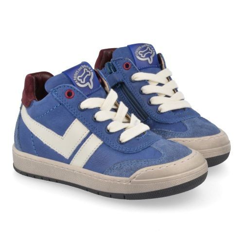 Stones and bones sneakers blauw Jongens ( - noles blauwe sneaker met beschermtopnoles) - Junior Steps
