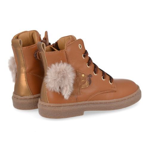 Stones and bones Lace-up boots cognac Girls (patsy) - Junior Steps