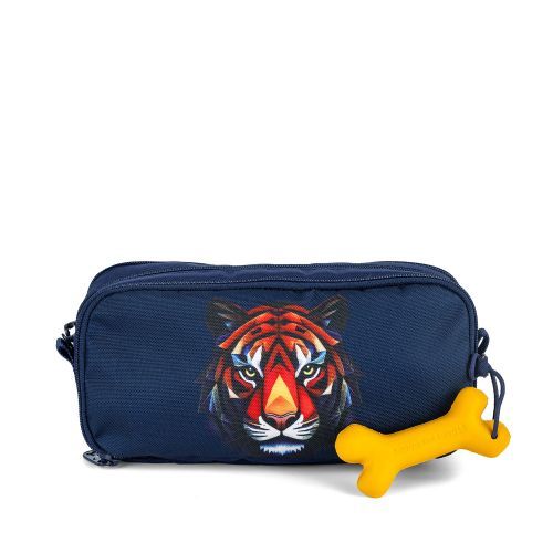 Stones and bones Pencil case Blue Boys (rowan 19250) - Junior Steps