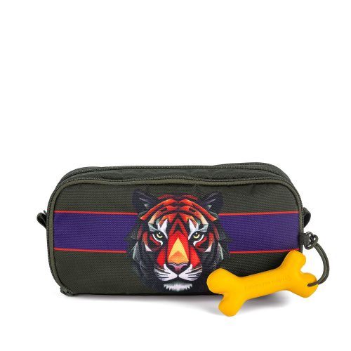 Stones and bones Pencil case Khaki Boys (rowan 19250) - Junior Steps