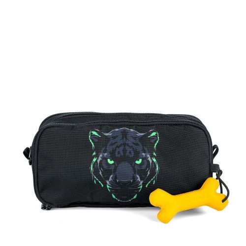 Stones and bones Pencil case Black  (rowan 19230) - Junior Steps