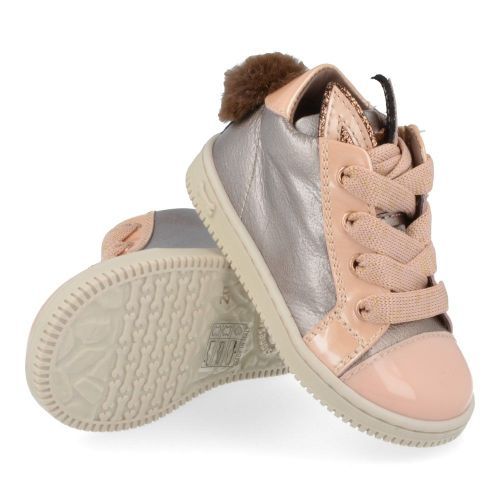Stones and bones sneakers roze Meisjes ( - rast roze sneakertje rast) - Junior Steps