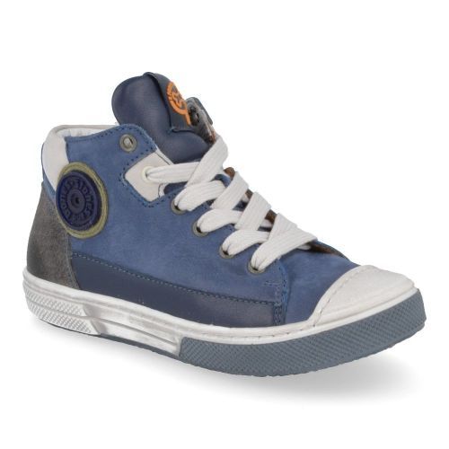 Stones and bones sneakers blauw Jongens ( - romis blauwe sneaker met beschermtopromis) - Junior Steps