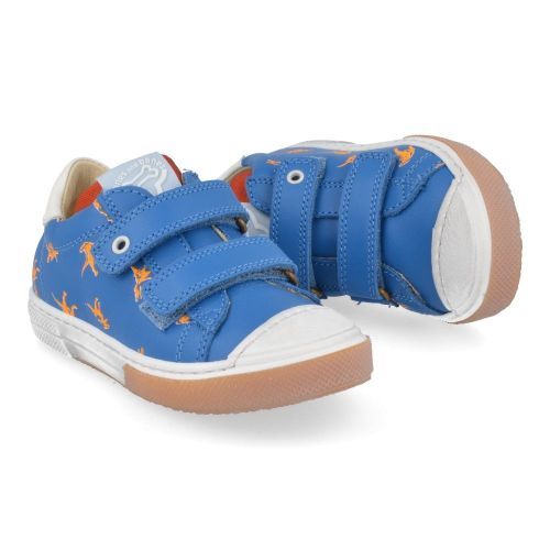 Stones and bones sneakers blauw Jongens ( - rusbe blauwe sneaker met stootneusrusbe) - Junior Steps