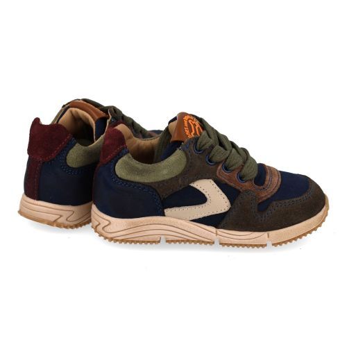 Stones and bones sneakers blauw Jongens (sneakers blauw suède  - Coly 5464) - Junior Steps