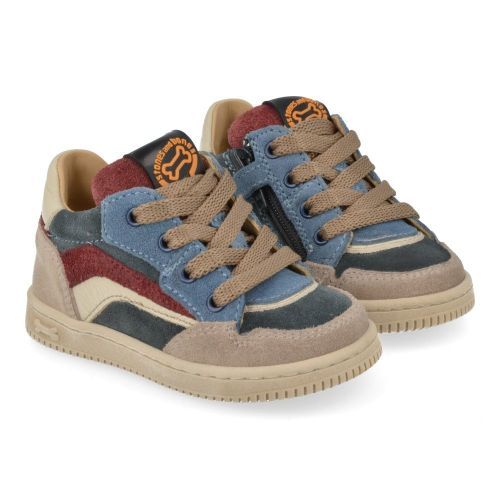 Stones and bones sneakers blauw Jongens (sneakers blauw suède - need 5331) - Junior Steps