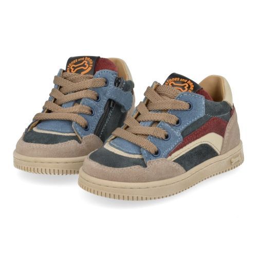 Stones and bones sneakers blauw Jongens (sneakers blauw suède - need 5331) - Junior Steps
