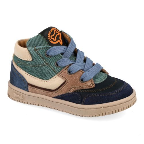 Stones and bones sneakers blauw Jongens (sneakers blauw suède - Neem 5500) - Junior Steps