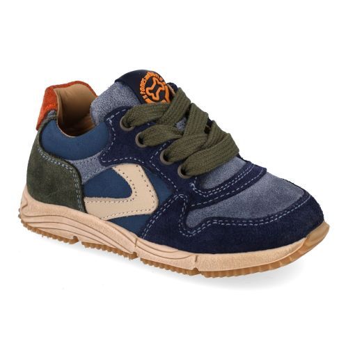 Stones and bones sneakers jeans bl Jongens (sneakers jeans blauw suède  - Coly 5464) - Junior Steps