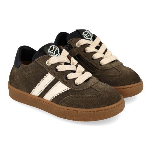 Stones and bones sneakers kaki Jongens (sneakers jongens kaki suède - lemmi 5316) - Junior Steps