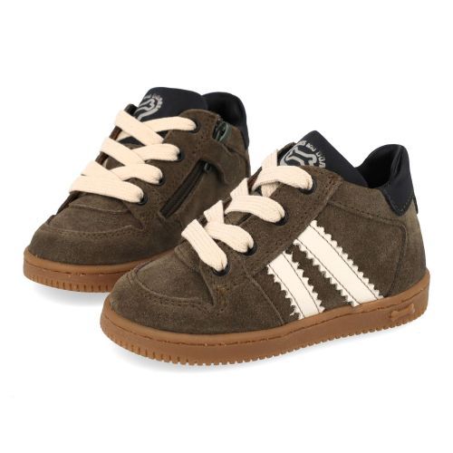 Stones and bones Baskets Kaki Garçons (naif 5318) - Junior Steps