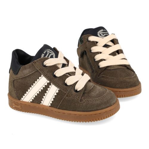 Stones and bones Baskets Kaki Garçons (naif 5318) - Junior Steps