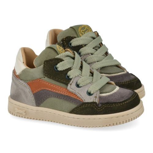 Stones and bones sneakers kaki Jongens (sneakers kaki suède - need 5331) - Junior Steps