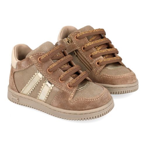 Stones and bones sneakers beige Meisjes (sneakers meisjes beige goud - naif 5318) - Junior Steps