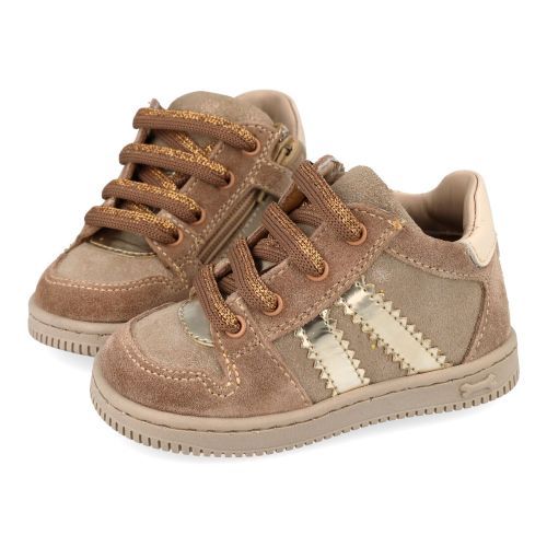 Stones and bones sneakers beige Meisjes (sneakers meisjes beige goud - naif 5318) - Junior Steps
