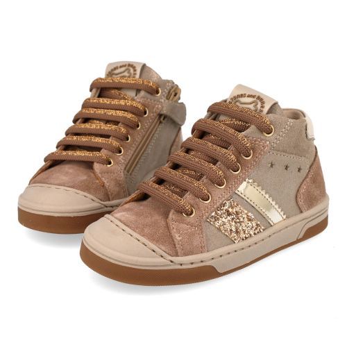 Stones and bones sneakers GOUD Meisjes (sneakers meisjes goud  - Debby 5403) - Junior Steps