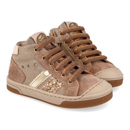 Stones and bones sneakers GOUD Meisjes (sneakers meisjes goud  - Debby 5403) - Junior Steps