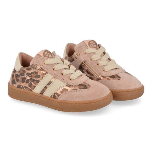 Stones and bones sneakers roze Meisjes (sneakers meisjes roze leopard - lemmi 5316) - Junior Steps